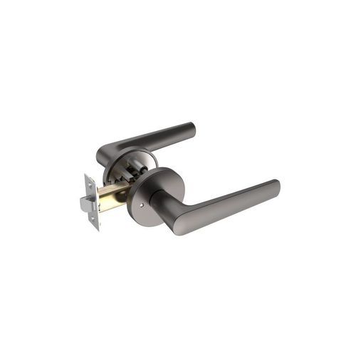 Tui Lever Handle In Nickel Graphite