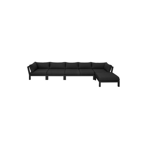 Newport Aluminium Outdoor Sofa Set - 5PCS