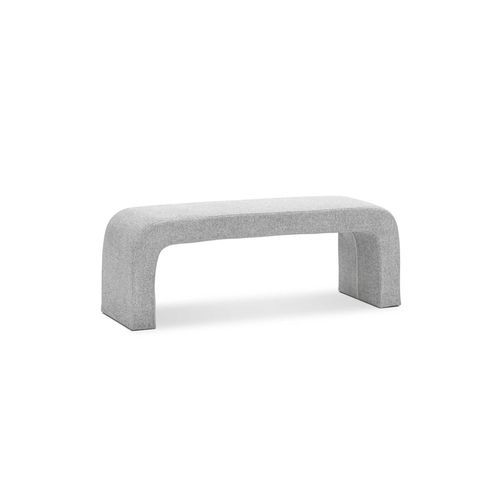 Harper 120cm Arch Bench Seat | Hail Grey