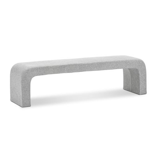 Harper 160cm Arch Bench Seat | Hail Grey