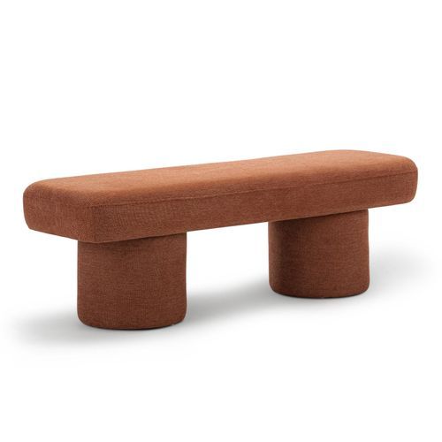 Nico 140cm Bench Seat | Rust Orange