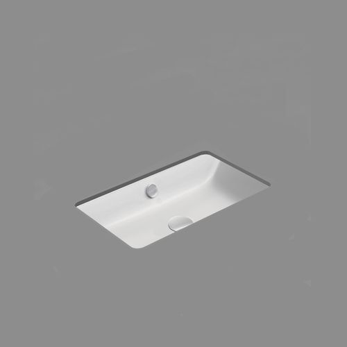 Kube X 60 Undermount Basin Gloss White