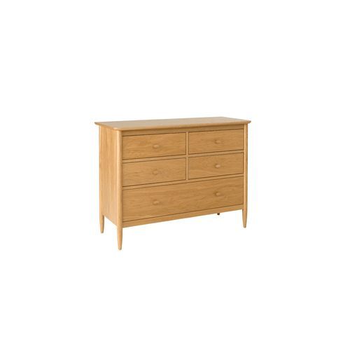 Teramo 5-Drawer Wide Chest