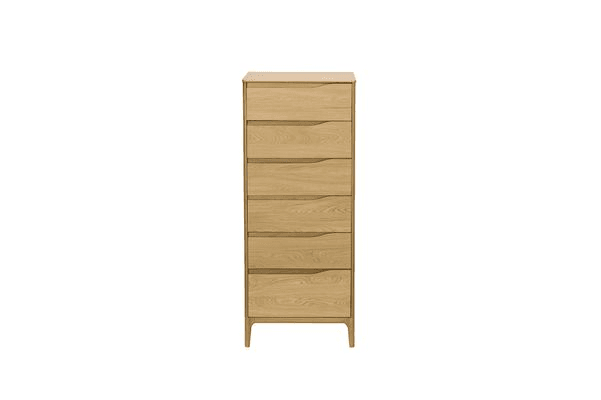 Rimini 6-Drawer Tall Chest