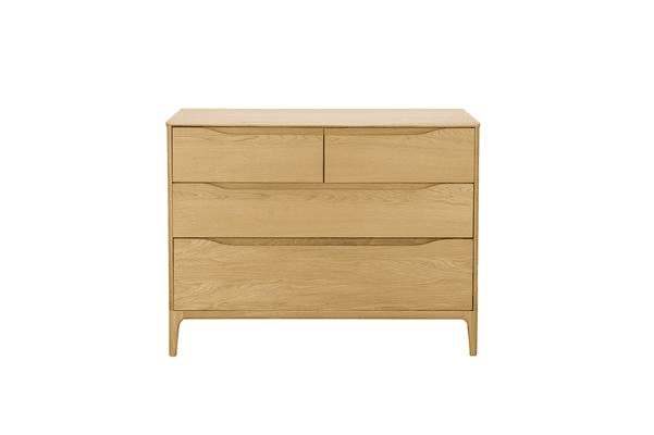 Rimini 4-Drawer Low Wide Chest