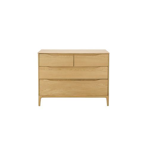 Rimini 4-Drawer Low Wide Chest