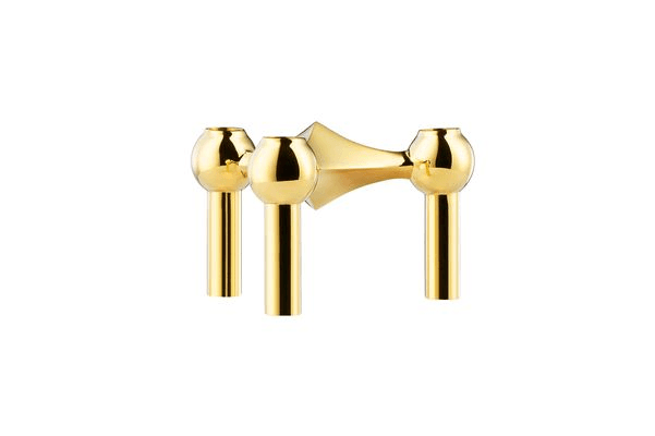 Stoff Nagel Candle Holders – Brass 1 Pack