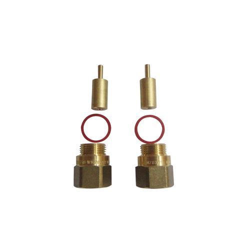 25mm Wall Tap Spindle Extender - Brushed Bronze Gold