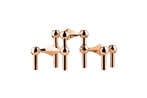 Stoff Nagel Candle Holders – Rose Gold 3 Pack