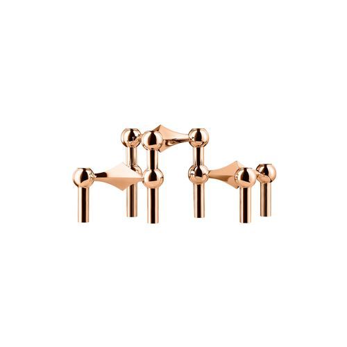 Stoff Nagel Candle Holders – Rose Gold 3 Pack