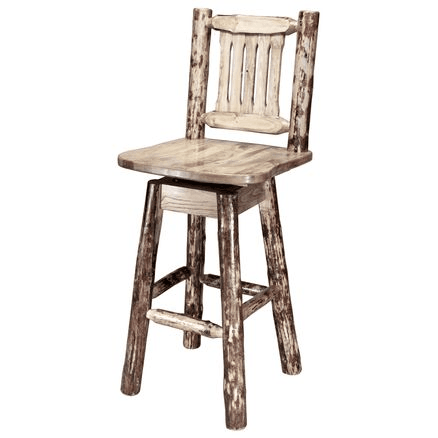 Glacier Country Collection Swivel Bar Stools