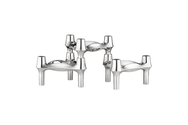 Stoff Nagel BMF Candle Holders - Chrome 3 Pack