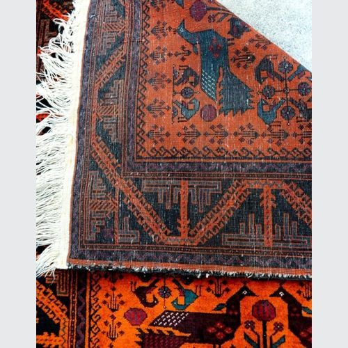 Balouch Peacock Rug 295x135cm