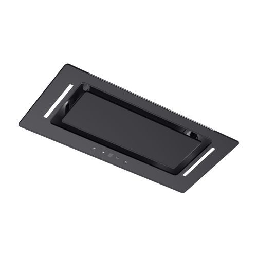 Black Glass Undermount Rangehood 600mm - BGUM-6B