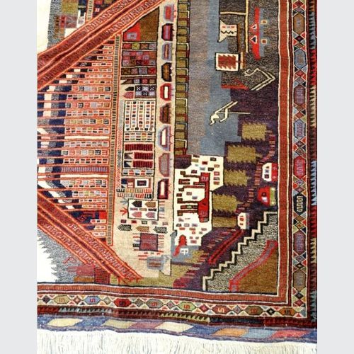 Afghan Balouch Rug 141x92cm