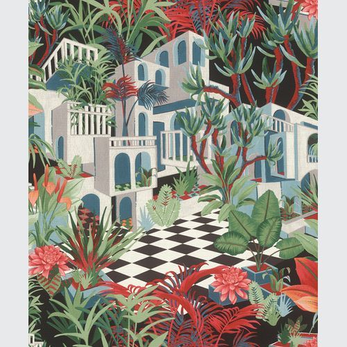 Tropical House Wallpaper (No. 687408)
