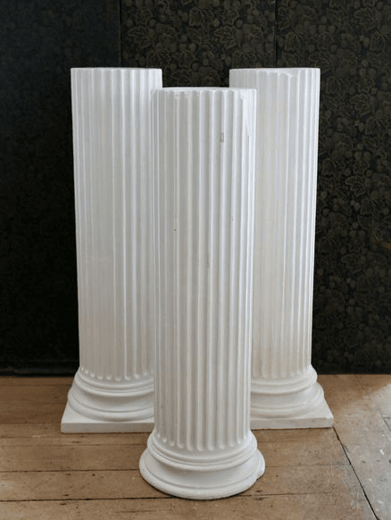 A Pair of Vintage Doric Columns