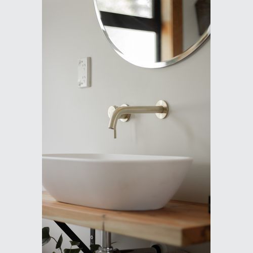 Oval Stone Basin Matte White Justina STB12