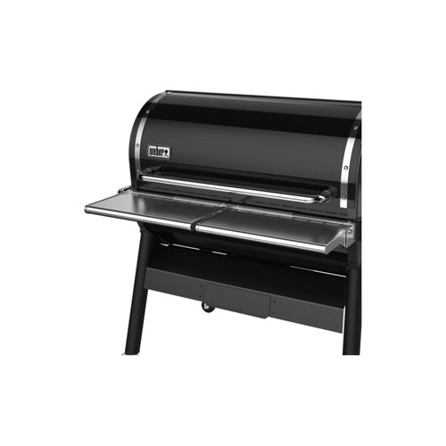 Stainless Steel Folding Front Shelf Built for SmokeFire EX6