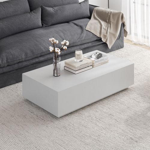 Plade Concrete Coffee Table| Indoor & Outdoor | Grey