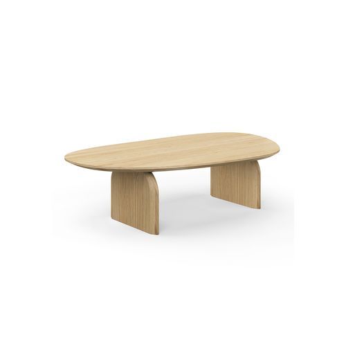 Arco 130cm Oval Oak Coffee Table| Natural