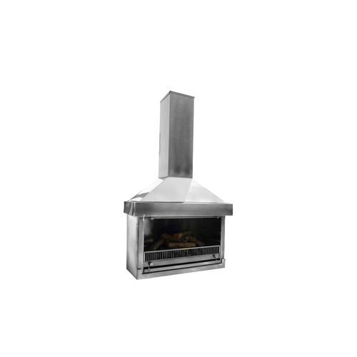 Custom 304 Stainless Fireplace