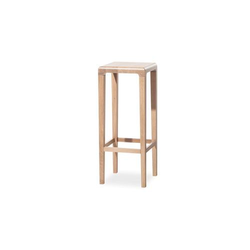 Rioja Bar Stool - Natural Oak - 80cm - by TON