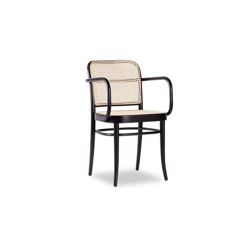 811 Hoffmann Armchair - Black Stain - by TON