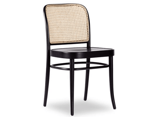 811 Bentwood Chair - Black Stain - by TON