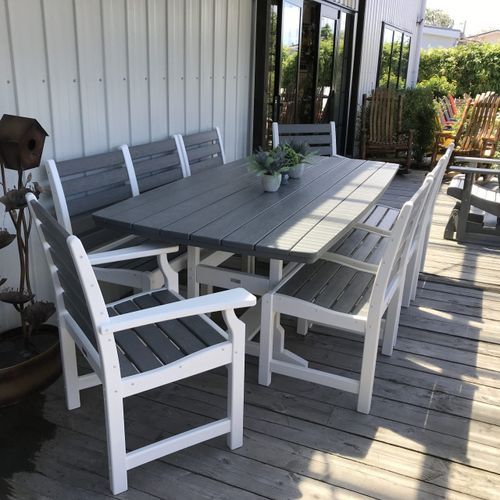 Rectangular 42" x 84" Dining Table