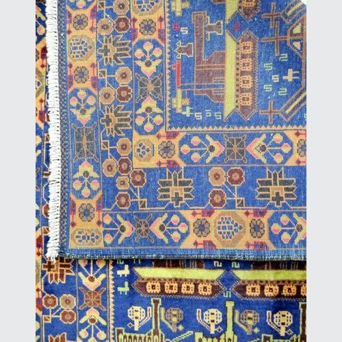 Afghan War Rug 192x110cm
