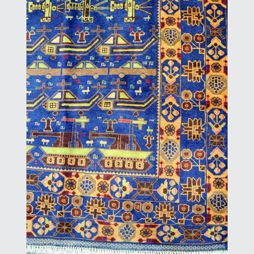 Afghan War Rug 192x110cm