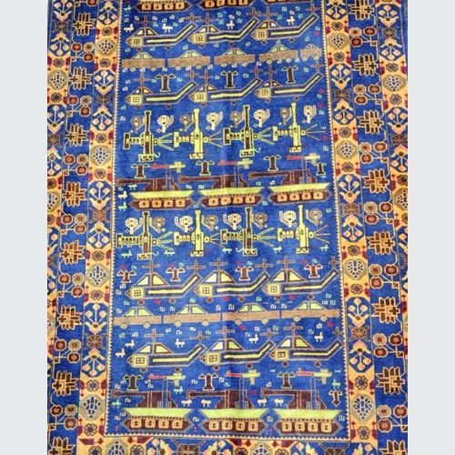 Afghan War Rug 192x110cm