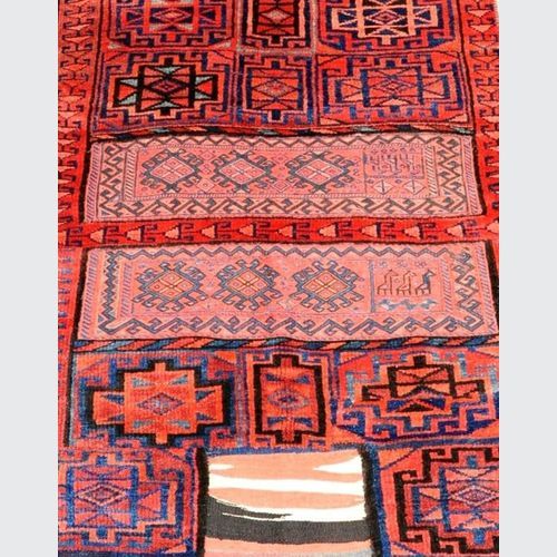 Luri Borujen Saddlebag Rug 210x102cm