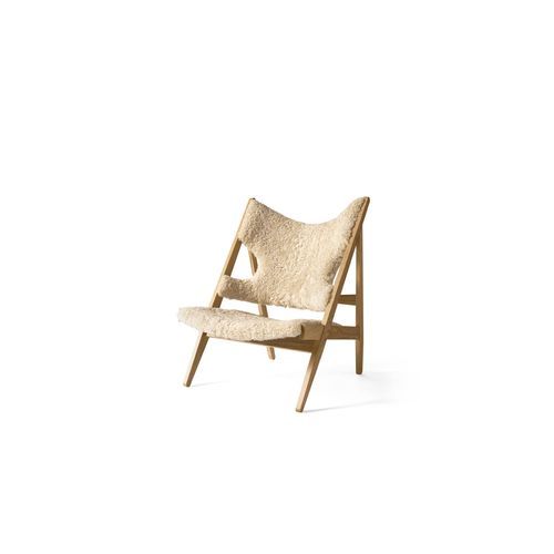 Audo CPH Knitting Lounge Chair, Sheepskin