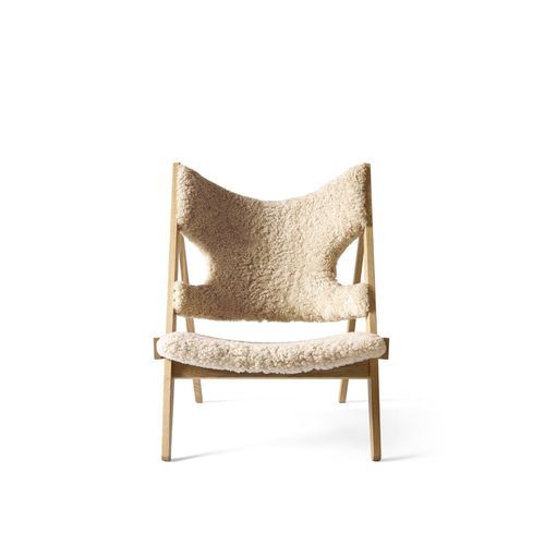 Audo CPH Knitting Lounge Chair, Sheepskin