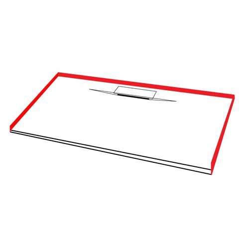 Pinnacle Alcove Tray 900x1600x900