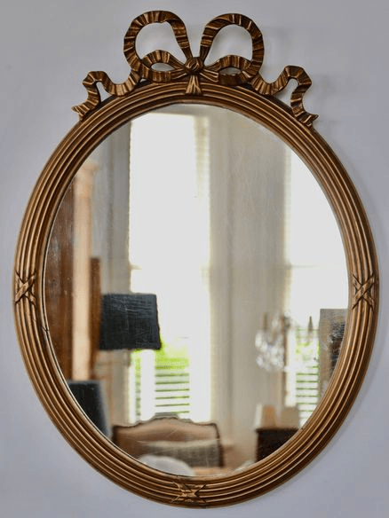 French Louis XVI Style Gilded Mirror