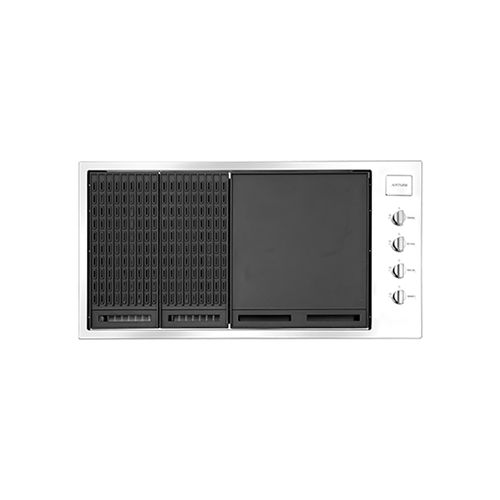 Artusi 104cm 4 Burner Built-In Gas BBQ - Stainless Steel