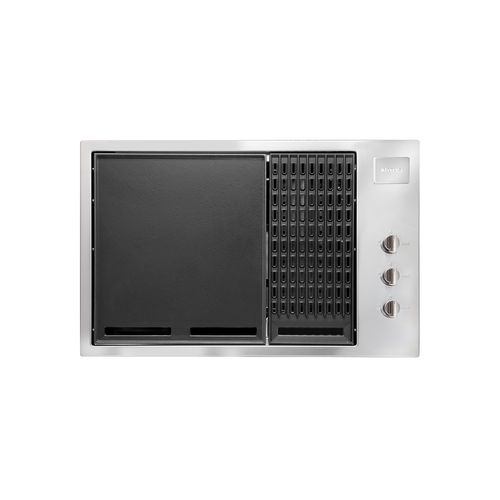 Artusi 80cm 3 Burner Built-In Gas BBQ - Stainless Steel