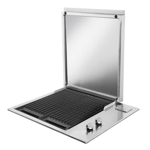 Artusi 60cm 2 Burner Built-In Gas BBQ - Stainless Steel