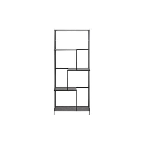 INFINITY Shelving Unit 72x170cm - Black