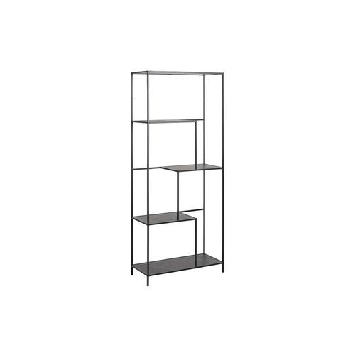 INFINITY Shelving Unit 72x170cm - Black