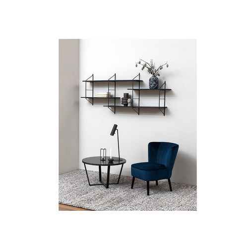 RYDEN Display Unit 191cm - Black & Paulownia Colour