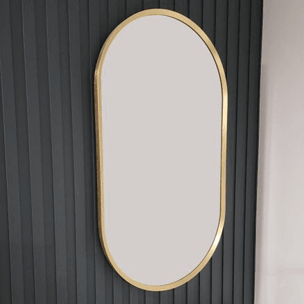 Code Aspect Oval 600 Framed Mirror Range