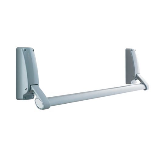 Briton Panic Bar Silver 2 Hour Fire Rated 379E/SE Suits Mortice Lock