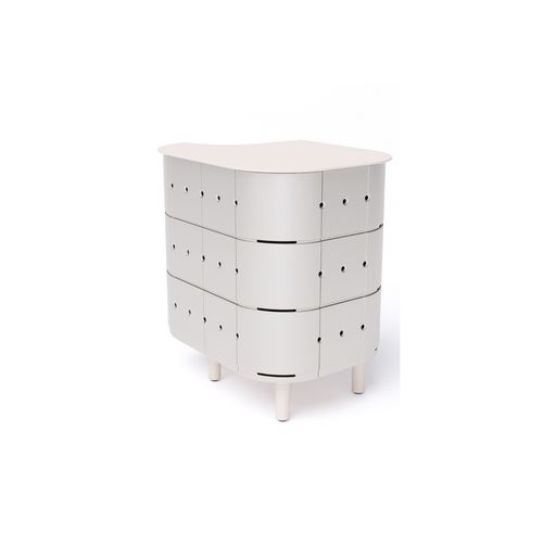 ALUVY JEAN Original Outdoor Storage Cabinet - Left - Soie