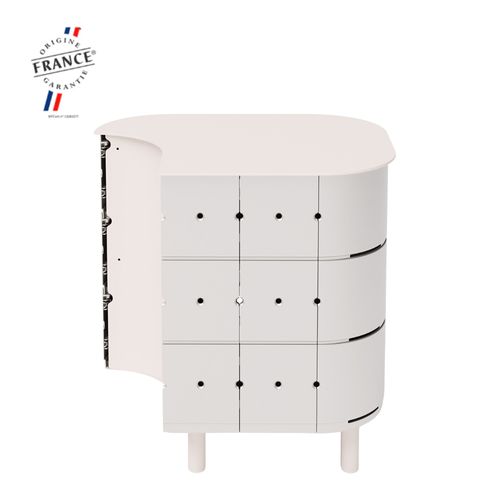 ALUVY JEAN Original Outdoor Storage Cabinet - Right - Soie