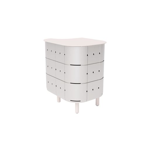 ALUVY JEAN Original Outdoor Storage Cabinet - Right - Soie