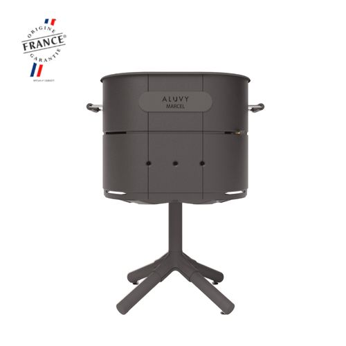 ALUVY MARCEL Basalt Charcoal Barbeque - Anthracite